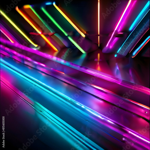 Neon fluor background movement to use as a backdrop background wallpaper or graphic resource