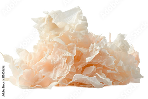 Cellulose Gum isolated on transparent background photo