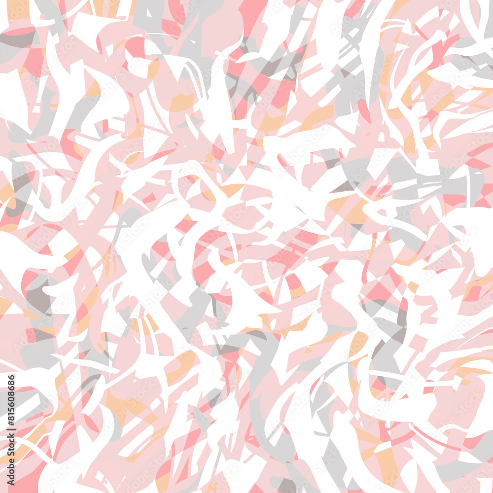 Fototapeta premium Delicate light pastel swirl marble pattern with wavy curved stripes Abstract geometric background Marbling effect