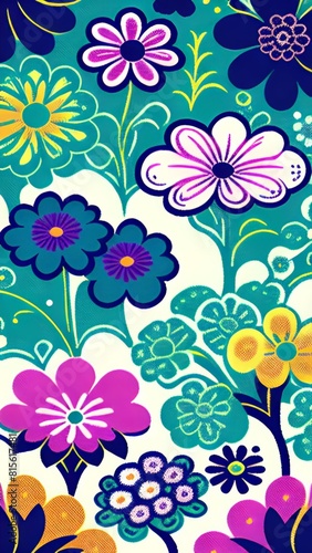 background with flowers  pattern with flowers  abstract floral background