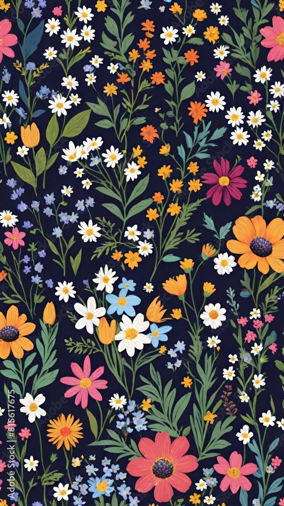 background with flowers, pattern with flowers, abstract floral background background with flowers, pattern with flowers, abstract floral background