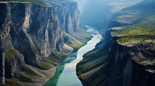 Nahanni National Park Reserve in the northwest