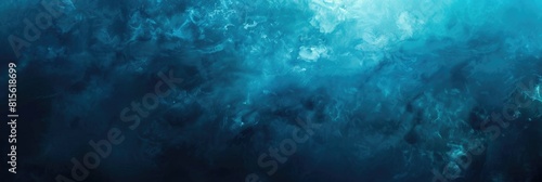 Bright Blue. Dark Blur Gradient on Abstract Blue Background © Popelniushka