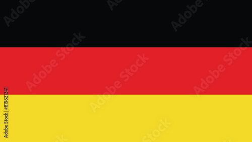 Germany flag free vector illustration