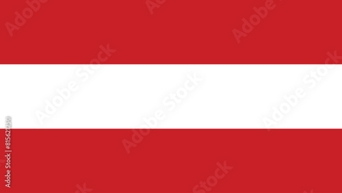 austria flag free vector illustration