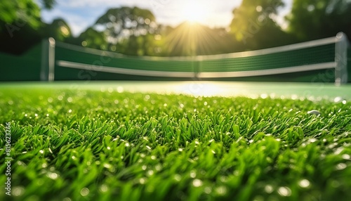 park in summer  wallpaper texted grass in the garden  tennis ball on grass  soccer field and ball  Close-up pista de tenis de hierba  c  sped reci  n cortado en una cancha de tenis antes de un torneo