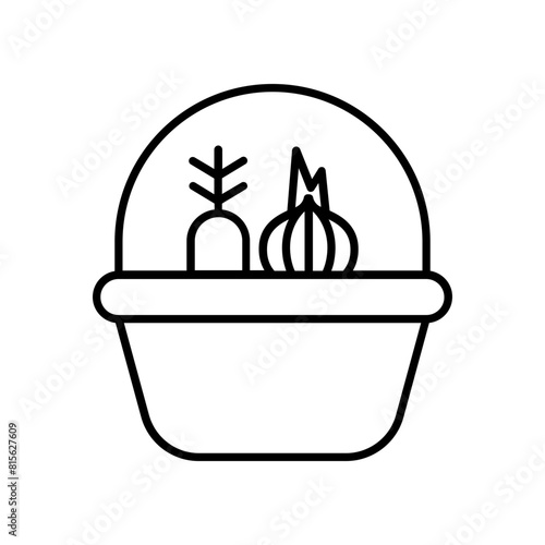 harvest icon. outline icon