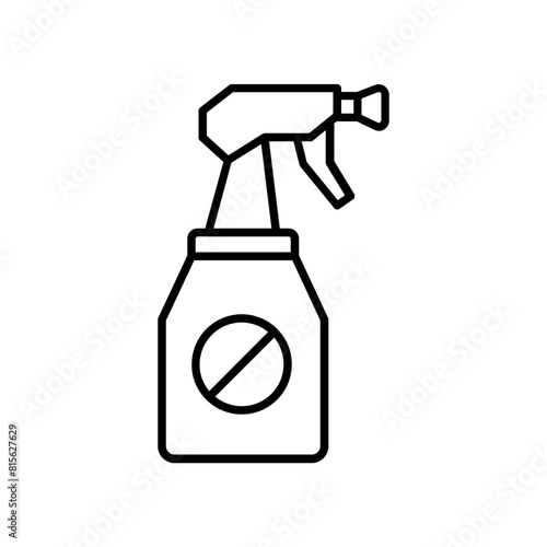 pesticide icon. outline icon