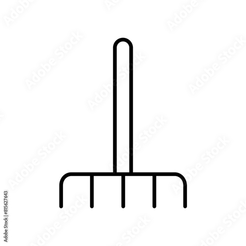 pitchfork icon. outline icon