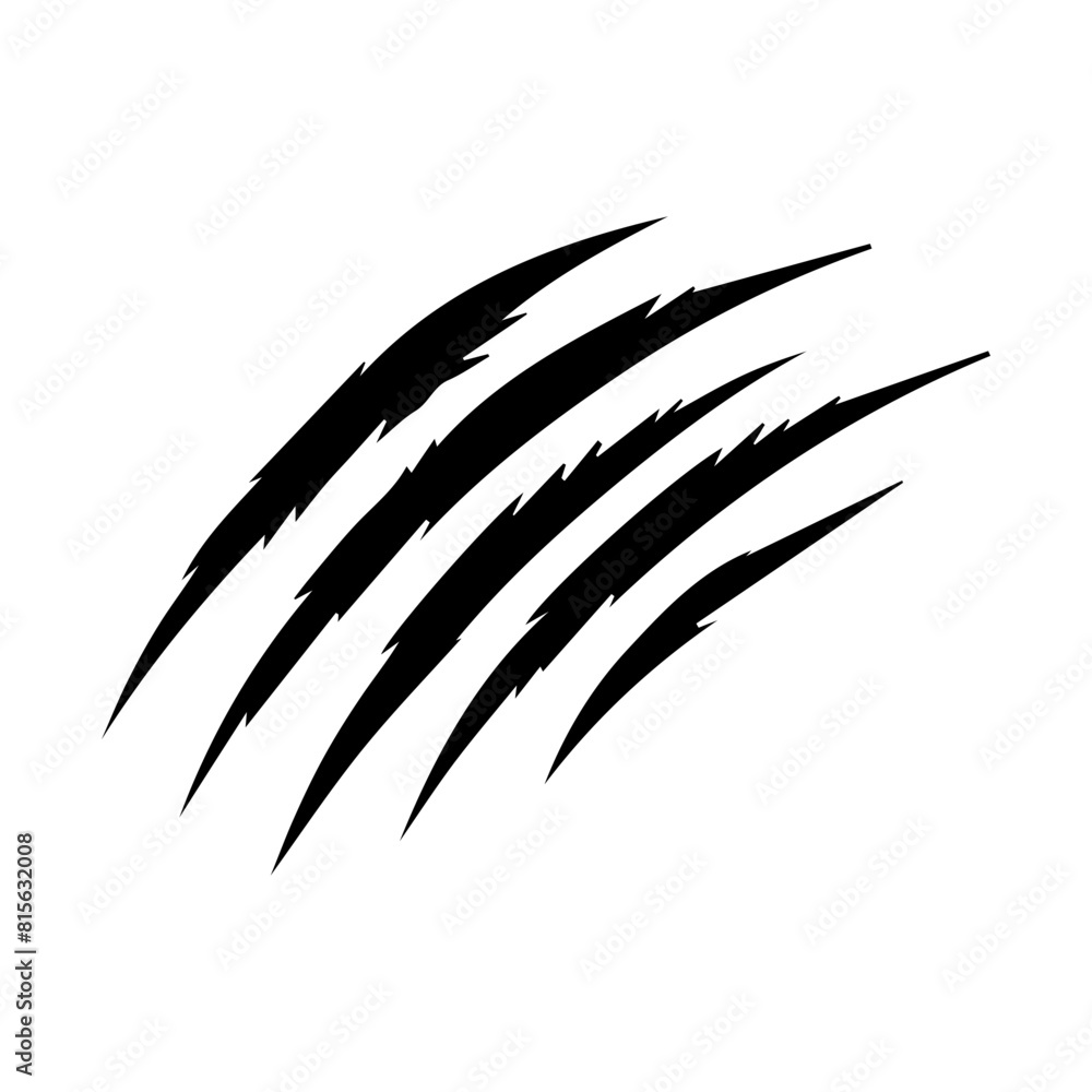 Wild animal claws scratch Wild animal claws scratch