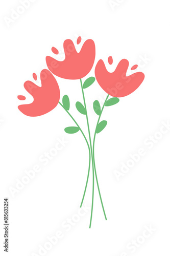 Simple flower for your sticker