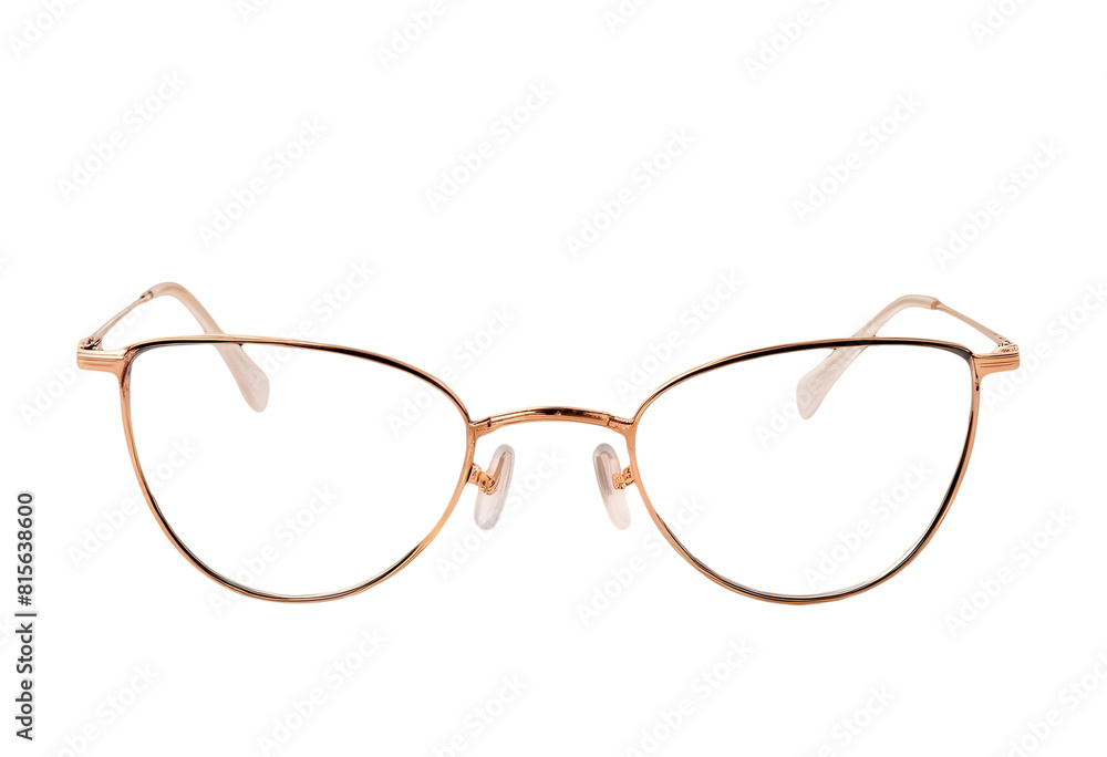 glasses isolated on white background