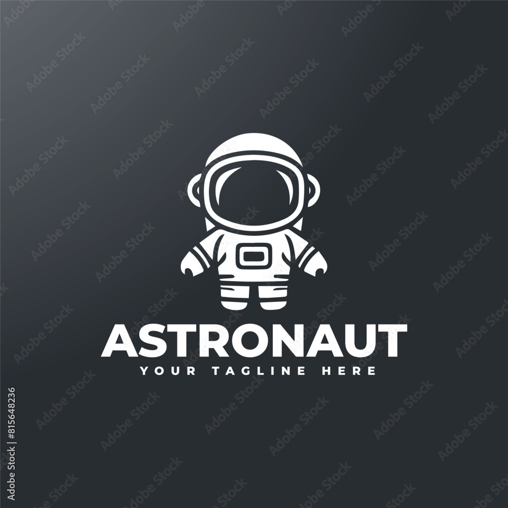 Astronaut Logo Design Astronaut Logo Design
