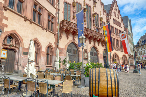 Fotografie Historic center of Frankfurt am Main, Germany