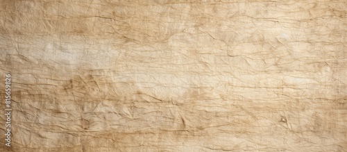 Textured aged recycled paper with natural fiber parts. copy space available