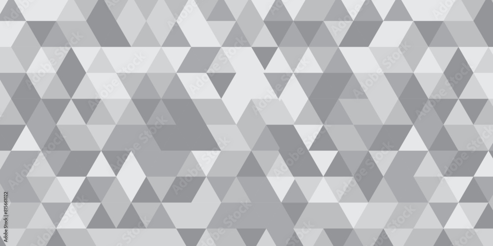 Abstract geometric black and gray background seamless mosaic and low polygon triangle texture wallpaper. Triangle shape retro wall grid pattern geometric ornament tile vector square element. Abstract geometric black and gray background seamless mosaic and low polygon triangle texture wallpaper. Triangle shape retro wall grid pattern geometric ornament tile vector square element.