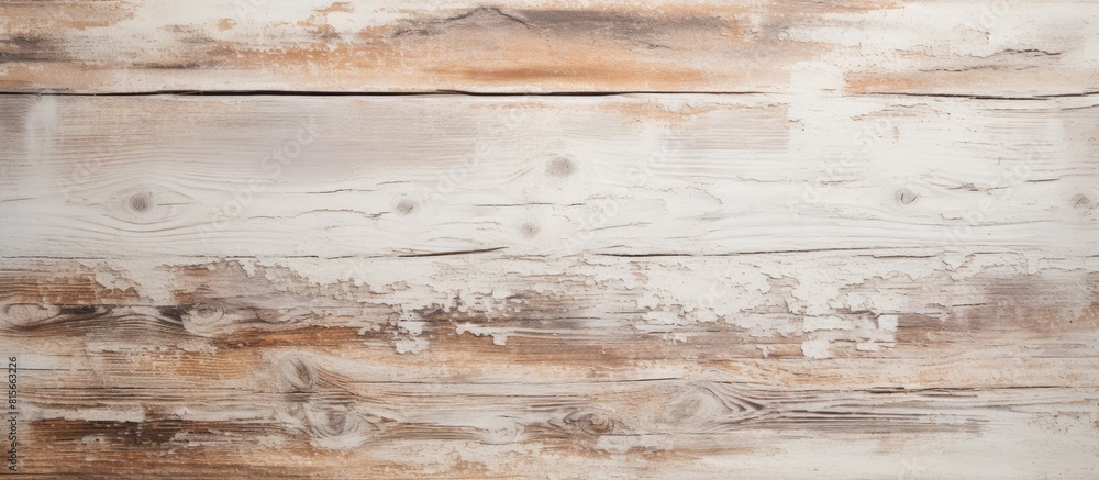 A copy space image featuring a textured white wooden mold with aged stains A copy space image featuring a textured white wooden mold with aged stains