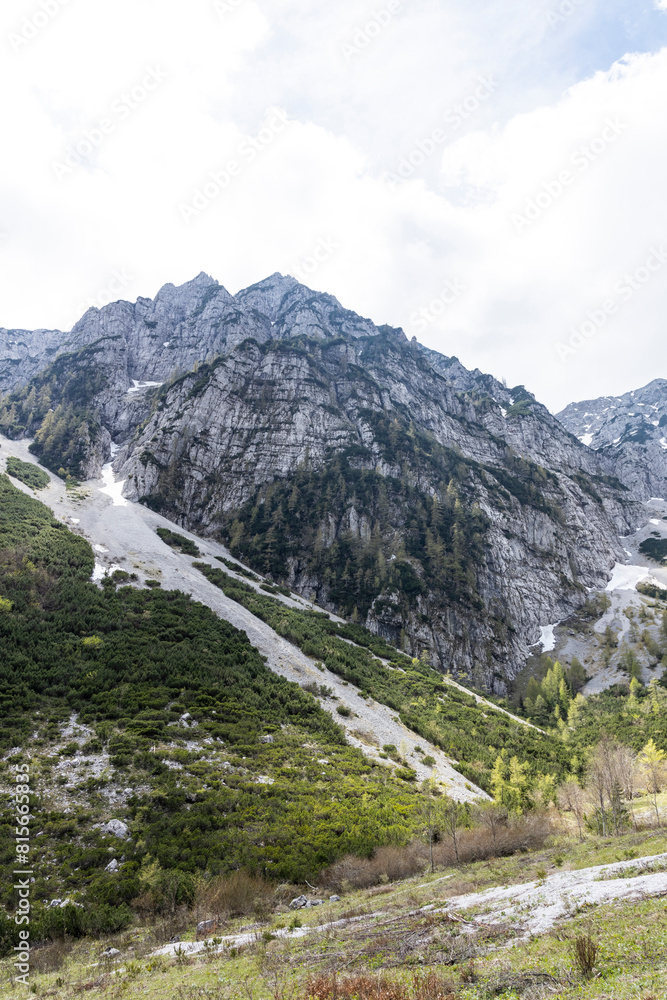 Begunjščica panorama of mountain trekking to the highest peak. View of the Alps, climbing with via ferrata. Distant view of Lake Bled from above. Sports holidays, life of adventure in the countryside. Begunjščica panorama of mountain trekking to the highest peak. View of the Alps, climbing with via ferrata. Distant view of Lake Bled from above. Sports holidays, life of adventure in the countryside.