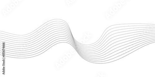 Abstract grey, white smooth element swoosh speed wave modern stream transparent background. Modern shiny lines pattern. Futuristic technology web background with business lines. 11:11