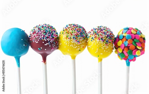 Colorful Lollipop Assortment