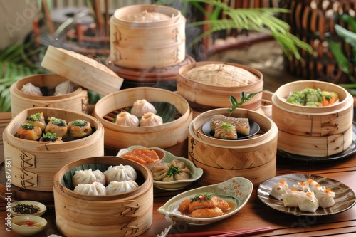 Dim Sum Delights Asian Culinary Tradition
