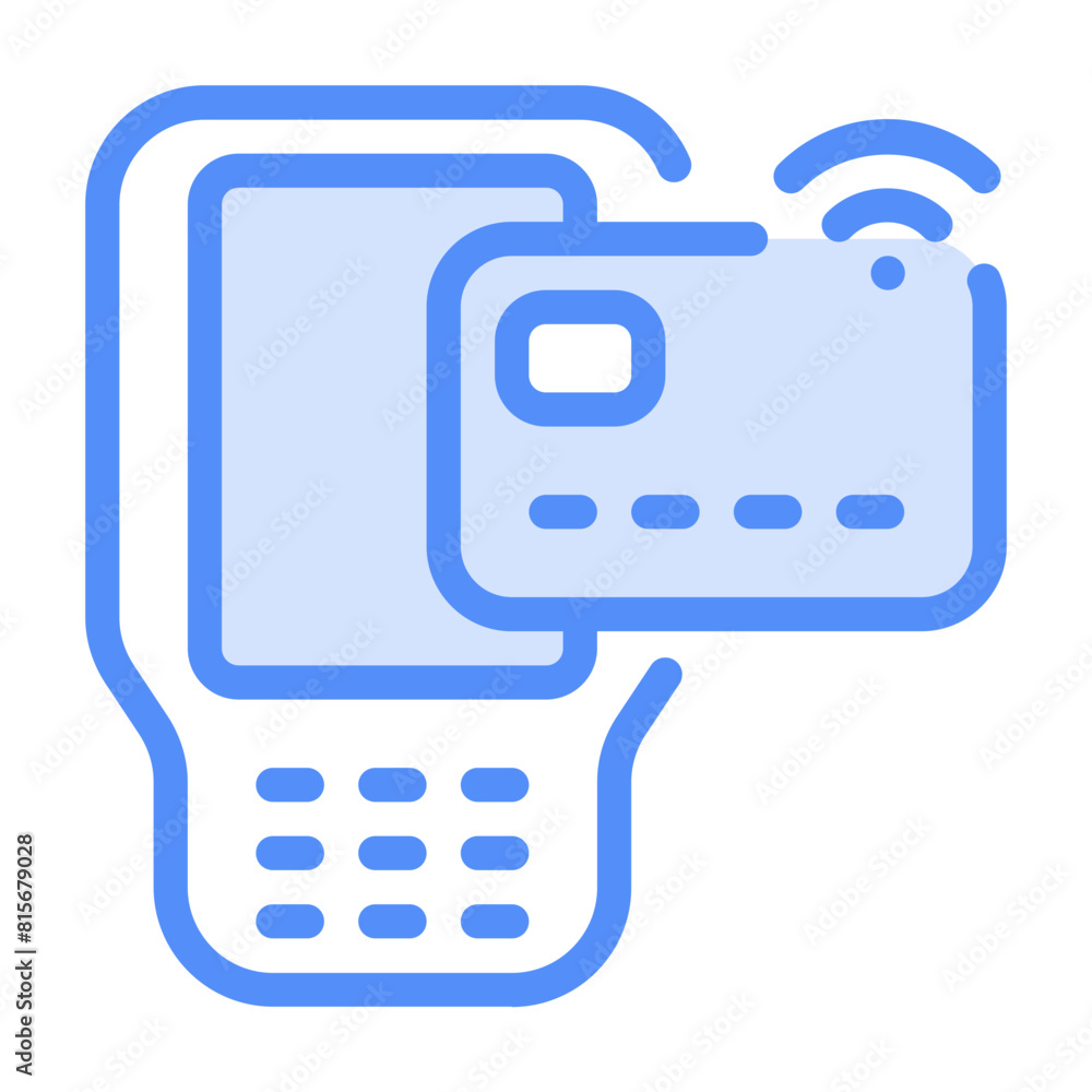 Card Icon With Lineal Color Style Card Icon With Lineal Color Style