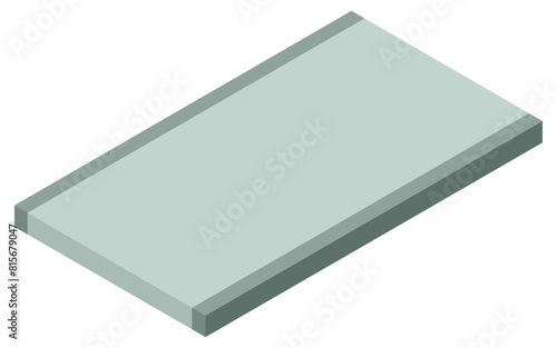 Photography Home renovation, tatami mats, isometric illustration