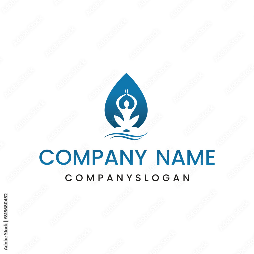 Spa logo design, vector log design, illustration Spa logo design, vector log design, illustration