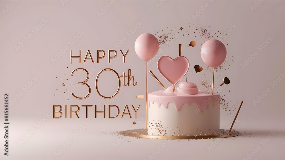 Happy 30 Birthday Day Hour Minute Second Tazza in sughero