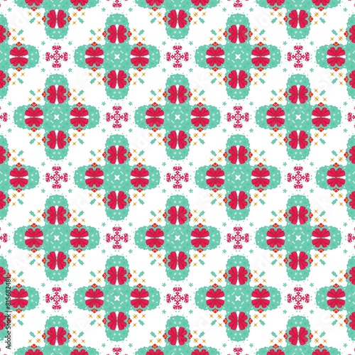 Illustration of seamless colorful patterns
