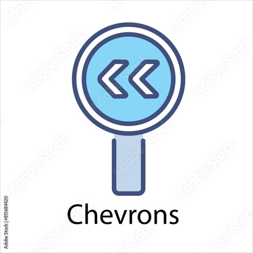 Chevrons Vector icon
