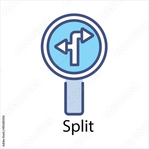 Split Vector icon
