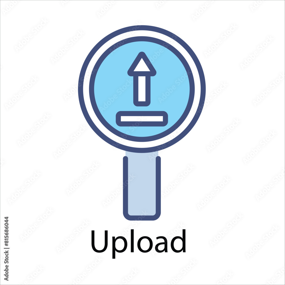 Upload Vector icon