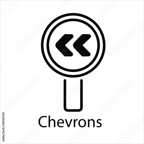 Chevrons Vector icon