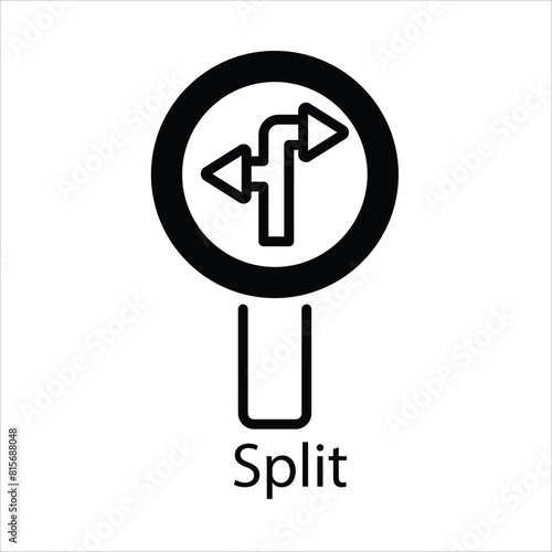 Split Vector icon