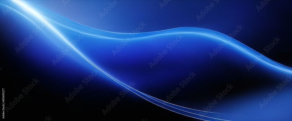 Blue Wavy Background. Made with Generative AI Technology Blue Wavy Background. Made with Generative AI Technology