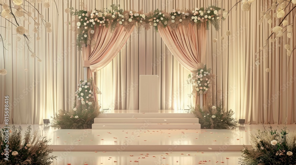 portrait backdrop luxury wedding and advertising portrait backdrop luxury wedding and advertising