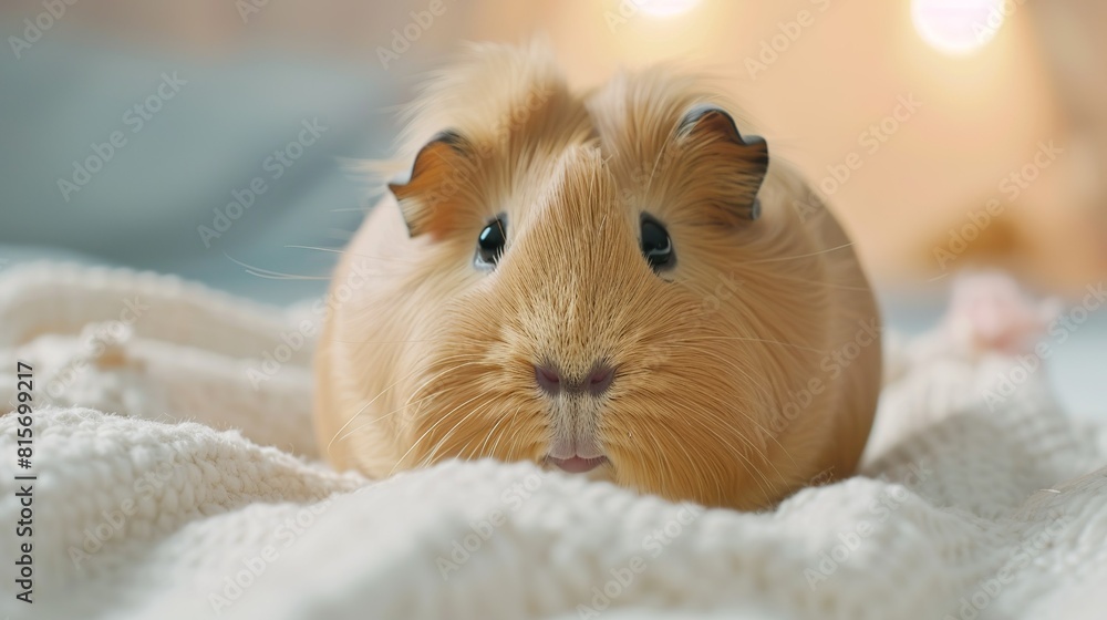 Cute guinea pig care mockup pet enclosure presentation branding Cute guinea pig care mockup pet enclosure presentation branding