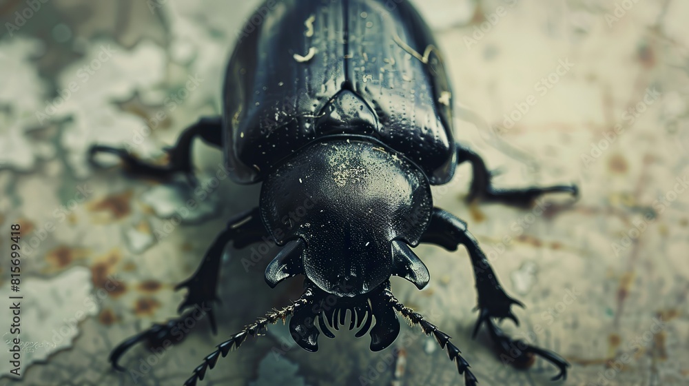 Beetle close-up macro entomology showcase mockup insect design Beetle close-up macro entomology showcase mockup insect design
