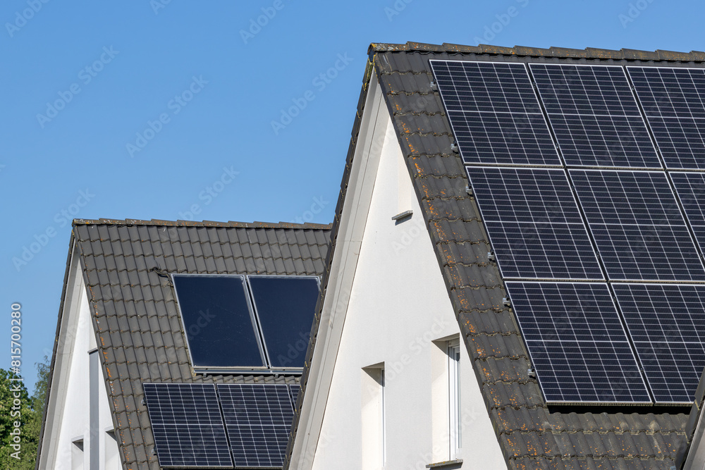 Fototapeta premium Solar_Roofs