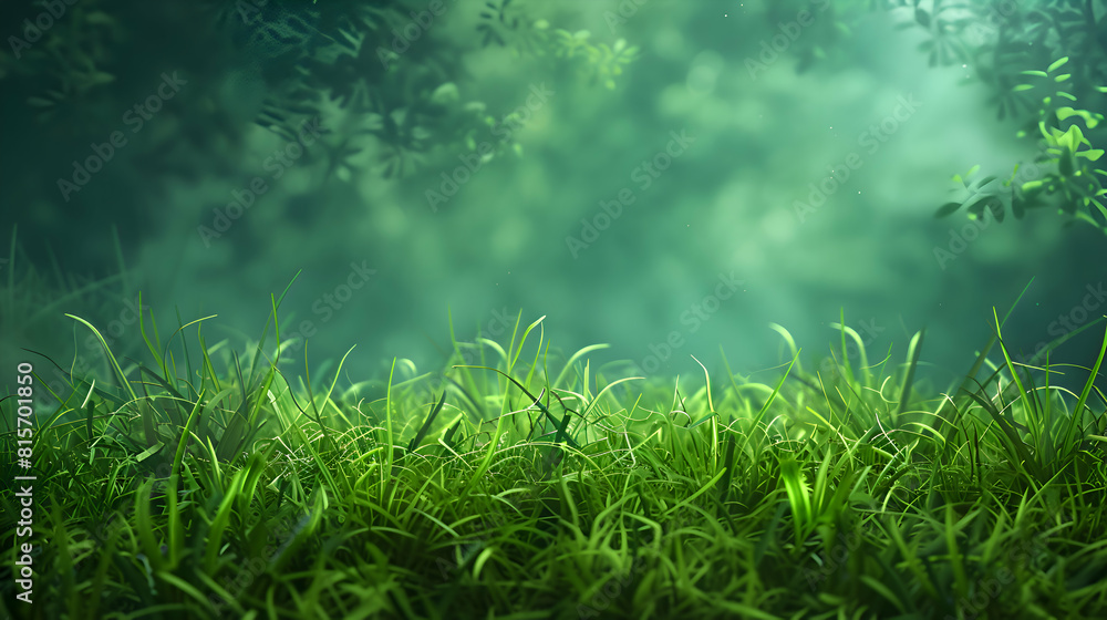 nature green grass with bokeh background,generative ai nature green grass with bokeh background,generative ai