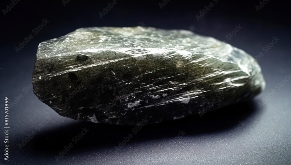 Karlite is a rare precious natural stone on a black background. AI generated. Header banner mockup with space. Karlite is a rare precious natural stone on a black background. AI generated. Header banner mockup with space.