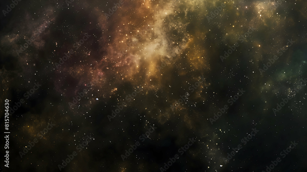 abstract milky way galaxy with stars and space dust in the universe background.Generative Ai