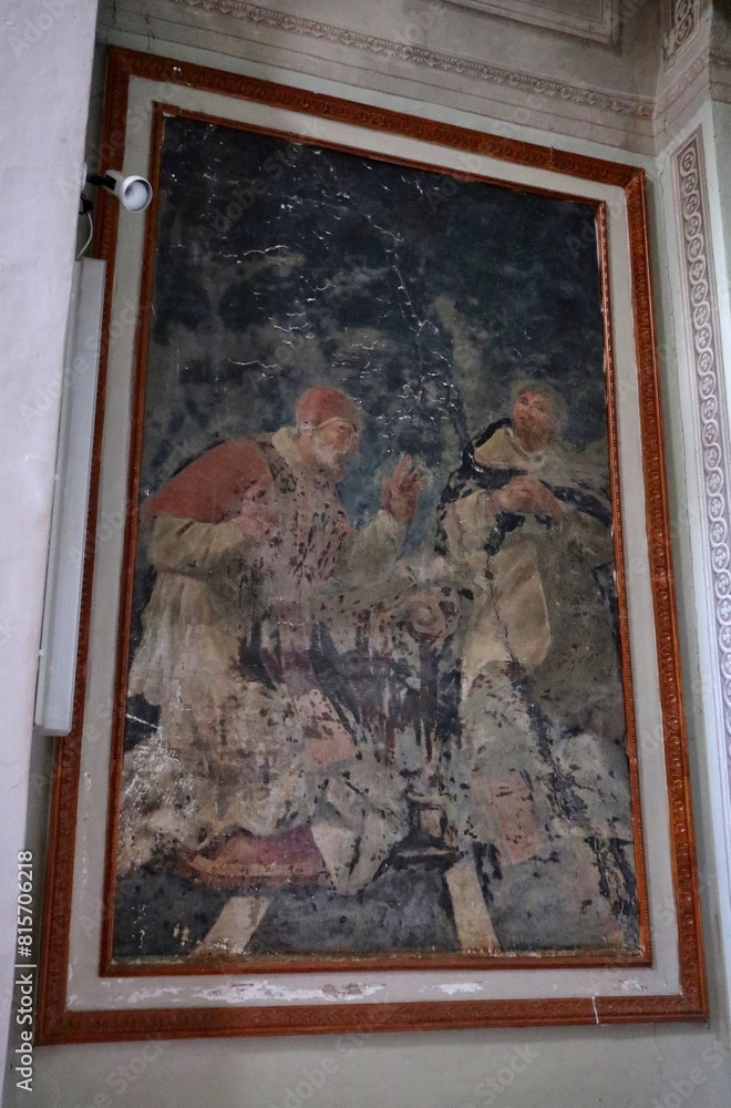 Nemi - San Pio V e San Pietro Martire nella Chiesa di Santa Maria del Pozzo