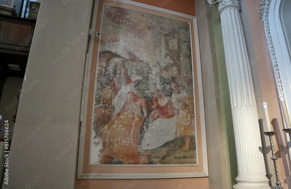 Nemi - Adorazione dei Magi nella Chiesa di Santa Maria del Pozzo
