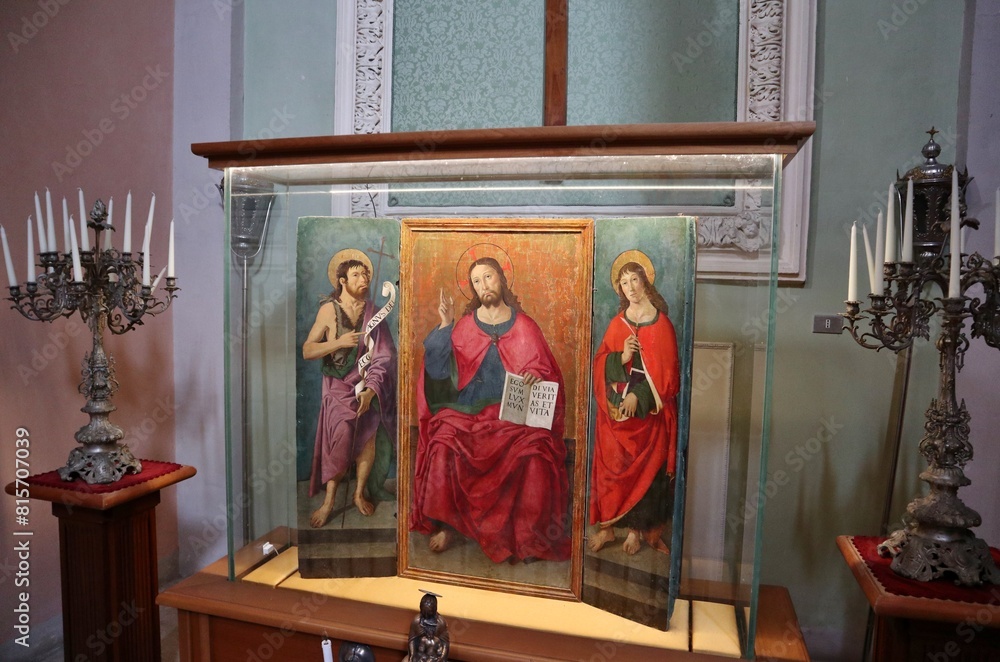 Nemi - Cappella di San Francesco Saverio nella Chiesa di Santa Maria del Pozzo
