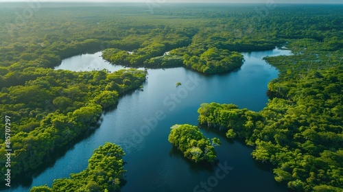 Exploring the intersections of ecology and global environmental protection through the lens of World Water Day with a bird s eye view of our natural surroundings and a focus on key ecologica