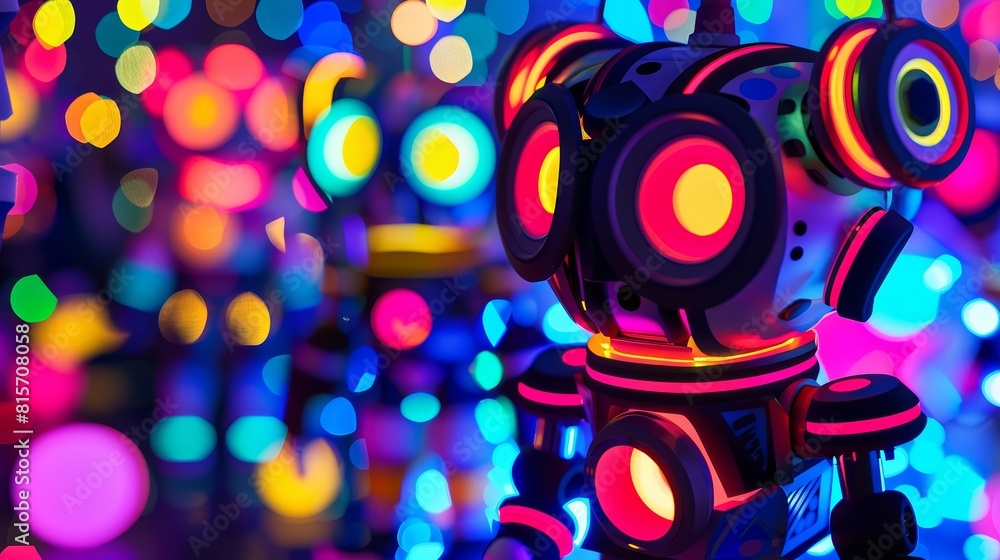 Show Colorful Glow HUD icon of a limited edition collectors toy series