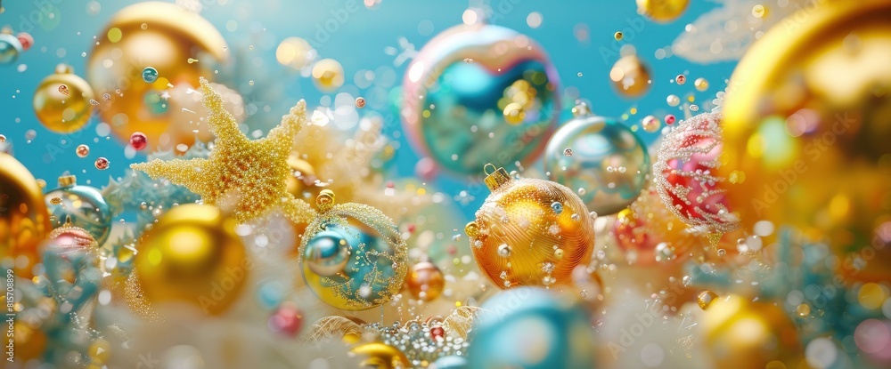 Generate A Whimsical Abstract Scene With A Blend Of Holiday Motifs And Fluid Designs, Background HD Generate A Whimsical Abstract Scene With A Blend Of Holiday Motifs And Fluid Designs, Background HD