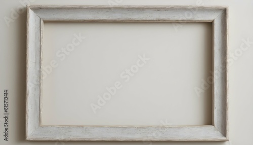 A distressed wooden frame with a whitewashed finis upscaled_4